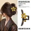 Pinza para el pelo de lunares en la nuca, Pinza de tiburón exquisita de alta gama, Pinza grande dulce para el pelo para niñas, Pinza grande para el pelo grueso, Accesorio para el pelo