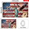 Bandeira Comemorativa Personalizada Transfronteiriça Americana Mais Vendida do 250º Aniversário dos Estados Unidos 1776-2026 Declaração de Independência