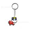 Llavero de Perrito Lindo Goma Suave de PVC Llavero de Perro de Dibujos Animados Colgante de Joyería para Bolso Amazon Venta al por Mayor