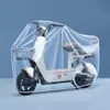 Capa de chuva para veículo elétrico, capa de proteção solar, toldo, capa para moto de bicicleta elétrica, capa à prova de vento, capa de chuva universal para veículo elétrico