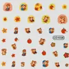 Arte de Uñas Infantil Pegatinas Completas Calcomanías Seguras No Tóxicas Lindos Dibujos Animados de Animales Patrón Impermeable Anti-Manchas Fiesta Decoración Diaria