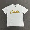 Camiseta Corteiz Série Alcatraz Manga Curta Logo Letra Estampada Gola Redonda Manga Curta