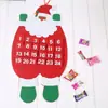 Adornos Navideños Colgantes de Fieltro para Almacenamiento, Decoraciones Navideñas de Fieltro para Árbol de Navidad en Sala de Estar, Suministros para Decoración Navideña en Centros Comerciales Personalización