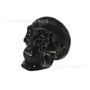 Artesanías de Calavera Tallada en Cristal de Colores Adornos Decoración de Halloween Nido de Fantasma Disfraz Intercepción Exportación Amazon