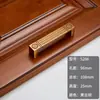 Manija de Puerta de Gabinete de Cajón Antiguo Amarillo Manija de Puerta Estilo Chino Nuevo Gabinete Armario Armario Montaje Superficial Antiguo Simple Moderno