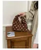 Bolso de Lunares con Diseño Único para Mujer 2026 Nuevo Bolso de Hombro de Gran Capacidad para el Trabajo de Oficina Bolso Tote Plegable de Mano Bolso Cubo