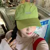 Gorra de Béisbol Bordada Transpirable de Secado Rápido Fresca Estilo Japonés para Mujer, Sombrero de Sol de Copa Suave que Hace que la Cara Parezca Más Pequeña, Gorra Versátil Casual de Pico de Pato