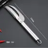 Venta al por mayor del fabricante Gadgets de Cocina Cuchillo para Tripas de Pescado Acero Inoxidable Engrosado Dos en Uno Limpiador de Escamas y Abridor de Tripas para Uso Doméstico
