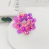 En Stock Lentejuelas Perla de Color Mixto Parches de Flores de Tela 3D de Alta Resistencia para Zapatos, Bolsos, Accesorios para el Cabello, Decoraciones de Vestidos, Materiales de Adorno de Encaje DIY