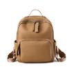 Nueva mochila de cuero de vaca de primera capa de gran capacidad para computadora, bolsa de escuela informal, bolsa de viaje, bolsa para mujer de uso diario