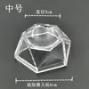 Suporte de Exibição de Pingente de Cristal, Base Suporte Transparente de Acrílico para Banqueta Pequena