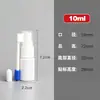 Botella Spray Blanca Trompa de Elefante de 30ml Botella Spray de PE de 10/20ml Botella de Relleno para Spray Nasal Líquido Cabezal de Spray Giratorio