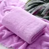 Toalla cuadrada de coral fleece con encaje de 30, engrosada, absorbente, suave, paño de limpieza para cocina, pañuelo para niños, regalo, logo