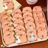 Notas Adhesivas con Forma de Capibara para Estudiantes, Notas de Mensajes Lindas y Estéticamente Agradables, Notas Adhesivas Reutilizables, Regalos para Actividades