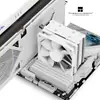 Disipador de CPU de aire Limin AX 120 R SE V5 AM4/AM5 blanco con 4 heat pipes y ventilador de 12 cm