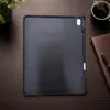 Adecuado para iPad Air de 13 pulgadas, modelo 2024, ranura para lápiz en el lado derecho montada en la parte posterior, funda protectora de TPU con diseño de panal para tableta