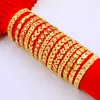 Pulsera de Hebilla Dorada Arena Vietnamita de un Solo Color por Dentro y por Fuera para Hombres y Mujeres Hebilla de Reloj que No se Desvanece Cadena de Tanque con Forma de Corazón Latón Chapado con Oro Real