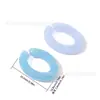 25x19mm Acrílico Dos Tonos Apertura Diagonal Hebilla de Cadena Kit de Materiales para Correa de Bolso DIY Cadena para Gafas Joyería