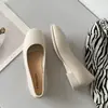 Novos Sapatos Simples, Scarpins Confortáveis, Sapatos Rasos da Moda Versáteis de Cor Sólida para Mulheres, Sapatos Preguiçosos, Sapatos de Comércio Exterior Transfronteiriço