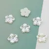 Parche de Estrella de Cinco Puntas con Lazo de Perla Artificial ABS, Material para Manualidades DIY, Accesorios para el Cabello, Accesorios de Joyería para la Cabeza