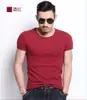 Camiseta Lisa Gola Redonda Masculina Personalizada Retro Estilo Coreano Ins Fashionável Slim-fit Manga Curta Camiseta Masculina Pulôver Camisa Básica