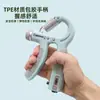 Fortalecedor de Agarre Ajustable al por Mayor con Recubrimiento de Goma para Entrenamiento de Músculos de la Mano de Hombres, Equipo de Fitness para Deportes al Aire Libre, Agarre de Mango para Dropshipping