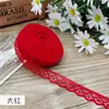 Encaje de diamante encaje DIY flor cinta de regalo cinta de embalaje 1.5cm accesorios de joyería punto sombrero tejido