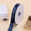 Fita de Embalagem de Flores da Moda Fita de Embalagem de Presente de Poliéster Inglês Fita de Embalagem de Acessórios Têxteis Multicor