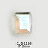 Accesorios populares para uñas combinan con todo Cuadrado Caramelo de Roca fondo puntiagudo Diamante color transparente color mágico caramelo de roca Taladro para uñas Accesorios Venta al por mayor