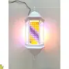 Lámpara Giratoria de Peluquería Peluquería Led Giratoria Iluminadora Salón de Peluquería Exterior Retro Simple Lámpara de Palacio Colgante de Pared Caja de Luz Impermeable Fabricante