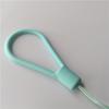 Cordón para teléfono móvil, cordón de muñeca de color, directo de fábrica, cordón de silicona de color sólido, corto, pequeño, regalo, multicolor opcional