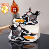Zapatos de Baloncesto para Niños con Botones y Felpa, Nuevo Estilo Invierno 2026, Zapatos de Baloncesto Calientes Forrados de Felpa para Niños y Niñas