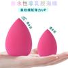 Maquillaje de belleza sin látex, esponja de maquillaje en forma de huevo con forma de calabaza y gotas de agua, esponja de maquillaje de doble uso, seca y húmeda, suministro directo de fábrica de huevos de maquillaje multicolor
