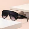 Gafas de sol de montura grande Gafas de aviador de alto nivel europeas y americanas Famosas en Internet Personalizadas Retro Resistentes a los rayos UV Gafas de sol transfronterizas para mujer