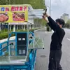 Rack de Carrinho de Triciclo Elétrico, Rack para Espetinhos Fritos, Carrinho de Feira de Rua, Vários Lanches, Rack de Ferro para Comida Braisada Tamanho