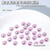 Accesorios Coloridos de Aleación para Uñas Tulipán Fresco Decoraciones de Uñas Flor de Pétalo Ovalada con Textura Mate Japonesa