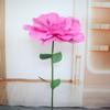 Grande simulação de rosa em forma de PE flor decoração de casamento janela layout shopping beleza Chen simulação flor 2cm flor pólo