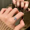 Anillo de Estrella de Mar Nuevo 2026 con un Toque Niche de Alta Gama, Diseño Niche Europeo y Americano, Anillo de Diamante Brillante, Venta al por Mayor de Joyería