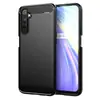 Adequado para Capa de Celular Realme 6S Capa de Celular Realme 6S Fibra de Carbono Escovada Anti-Queda TPU Capa Protetora