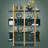 Mueble de TV moderno, ligero y de lujo, con decoración suave para el hogar, sala de estar, armario de vinos, decoración creativa, estilo europeo, porche, decoración de cerámica.