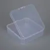 Caja de Plástico PP Cuadrada de 8.5 Empaque Transparente Caja para Tarjetas de Papelería Caja de Almacenamiento para Piezas de Ferretería Joyería Equipo de Pesca