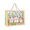 Bolsa de Regalo de Dibujos Animados, Bolsa de Embalaje de Cumpleaños, Bolsa Tote Simple, Bolsa de Regalo para Festividades, Bolsa de Papel para el Día del Niño