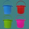 Cubo de Juguete para Niños Portátil Plegable Telescópico Pequeño Cubo de Pesca Cubo Corrugado Exterior Tela Oxford Red de Pesca