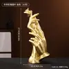 Adornos Modernos Minimalistas de Lujo Ligero, Decoración Creativa para el Hogar, Decoraciones para Gabinete de Vino, Mueble de TV para Sala de Estar, Manualidades y Mobiliario de Oficina