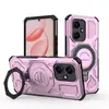 Adecuado para Honor 400 Versión China J-20 Anillo Funda Protectora para Teléfono Móvil de 360 Grados Huawei Nova14 Magnética Anti-Caídas