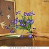 Flor Artificial Orquídea Estrela Decoração de Casa Arranjo de Flores para Salão de Casamento Fotografia ao Ar Livre Flor Falsa Decoração de Buquê Artificial Atacado