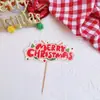 Oferta Especial Decoração de Bolo Feliz Natal Inserção para Bolo de Natal Decoração de Bolo de Natal Feliz Natal Inserção para Bolo de Natal