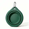 Suministros para Mascotas Tazón Plegable Portátil para Perros Tazón de Silicona para Gatos Tazón de Agua de Viaje Tazón para Beber al Aire Libre Universal para Gatos y Perros