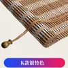 Persianas de Bambu Personalizadas, Rolos, Cortinas de Janela, Protetor Solar, Bloqueio de Luz, Divisória de Varanda, Sala de Chá, Sala de Estudo, Hotel, Pousada, Cortinas de Bambu, Não Requer Furação