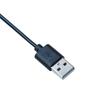 Cabo de alimentação magnético USB macho para cotovelo personalizado para smart wear, elétrico pequeno, corrente 2A, cabo de carregamento magnético de 2 pinos